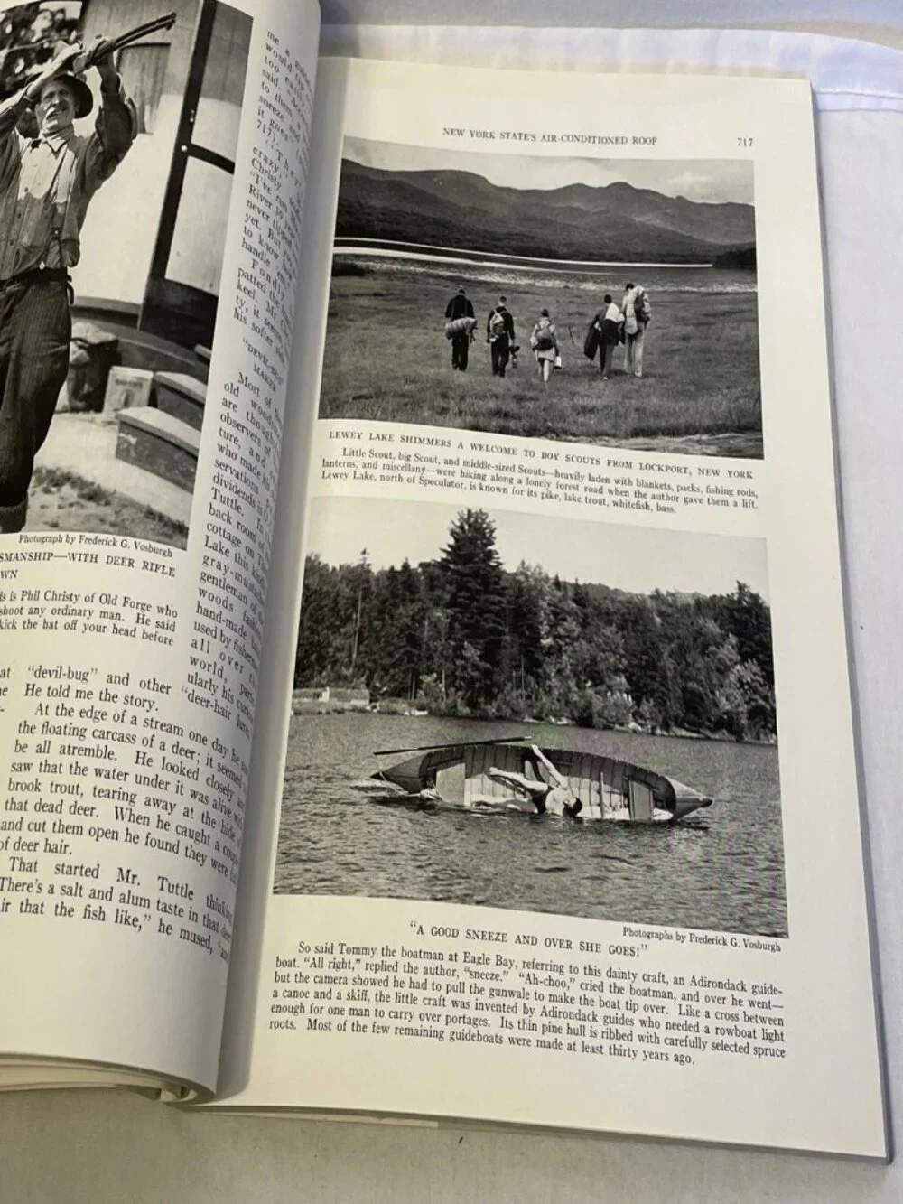 Vintage National Geographic June 1938 Vol 73 No 6 Animals Adirondacks Java